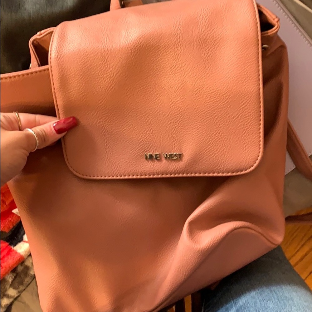 Pink Nine West backpack